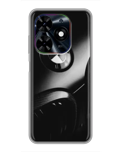 Чехол для TECNO Spark Go 2024 (BG6) с картинкой «Эмблема BMW — макро»