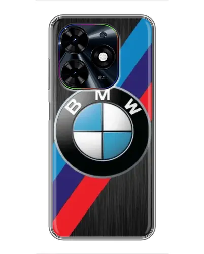 Чехол для TECNO Spark Go 2024 (BG6) с картинкой «BMW M-stripes стиль»