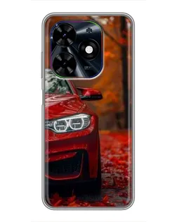 Чехол для TECNO Spark Go 2024 (BG6) с картинкой «Осенняя BMW M4»