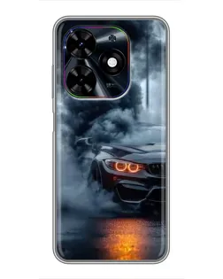 Чохол для TECNO Spark Go 2024 (BG6) з картинкою «BMW M-Power — абстракція»