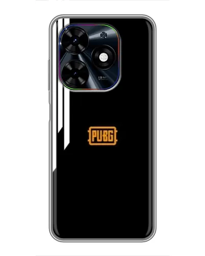 Чехол для TECNO Spark Go 2024 (BG6) с картинкой «PUBG — вертикальные линии» Чехол для TECNO Spark Go 2024 (BG6) с картинкой «PUBG — вертикальные линии»