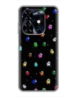 Чохол для TECNO Spark Go 2024 (BG6) з картинкою «Екіпаж Among Us»