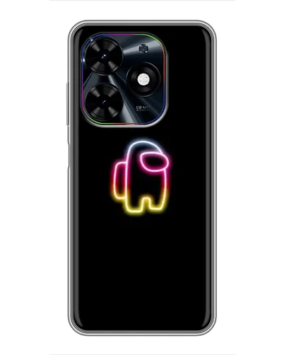 Чехол для TECNO Spark Go 2024 (BG6) с картинкой «Among Us градиент»