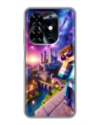 Чохол для TECNO Spark Go 2024 (BG6) з картинкою «Стів та космос»
