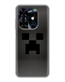 Чохол для TECNO Spark Go 2024 (BG6) з картинкою «Чорний кріпер градієнт»
