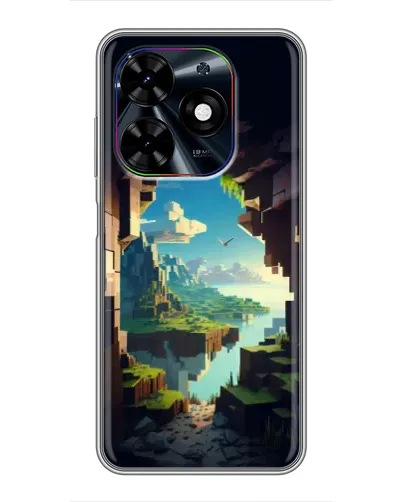 Чохол для TECNO Spark Go 2024 (BG6) з картинкою «Вид з печери»