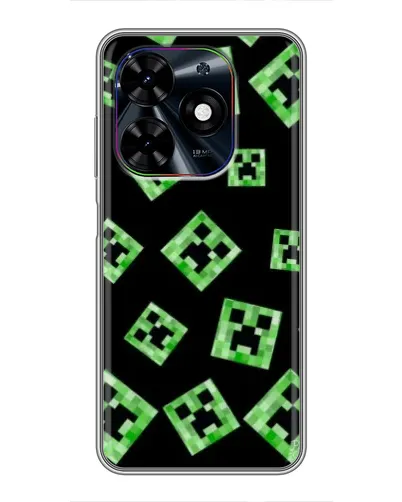 Чохол для TECNO Spark Go 2024 (BG6) з картинкою «Паттерн з кріперами»