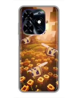 Чохол для TECNO Spark Go 2024 (BG6) з картинкою «Поле соняшників»