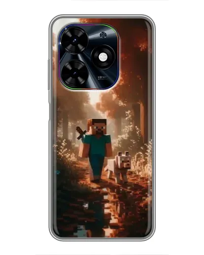 Чохол для TECNO Spark Go 2024 (BG6) з картинкою «Стів у лісі»