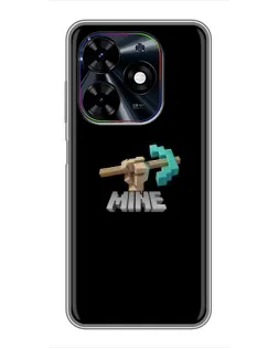Чохол для TECNO Spark Go 2024 (BG6) з картинкою «Алмазне кайло»