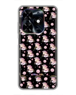 Чехол для TECNO Spark Go 2024 (BG6) с картинкой «Magic Unicorn паттерн»