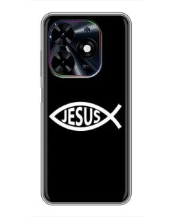 Чехол для TECNO Spark Go 2024 (BG6) с картинкой «Классический Jesus»