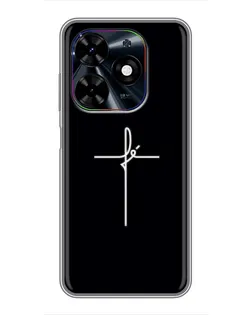 Чохол для TECNO Spark Go 2024 (BG6) з картинкою «Тонкий хрест» Чохол для TECNO Spark Go 2024 (BG6) з картинкою «Тонкий хрест»