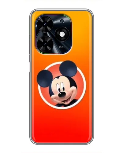 Чехол для TECNO Spark Go 2024 (BG6) с картинкой «Mickey в круге»