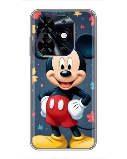Чехол для TECNO Spark Go 2024 (BG6) с картинкой «Осенний Mickey Mouse»