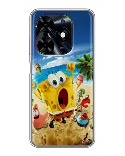 Чехол для TECNO Spark Go 2024 (BG6) с картинкой «Развлечения на пляже»