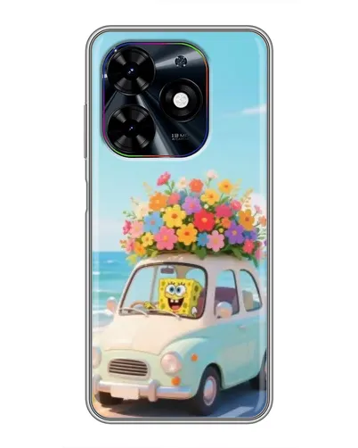 Чехол для TECNO Spark Go 2024 (BG6) с картинкой «Автомобильное путешествие»