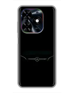 Чехол для TECNO Spark Go 2024 (BG6) с картинкой «Mercedes Stealth Look»