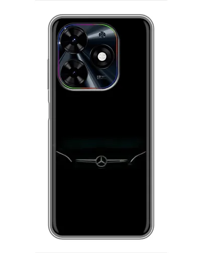 Чехол для TECNO Spark Go 2024 (BG6) с картинкой «Mercedes Stealth Look»
