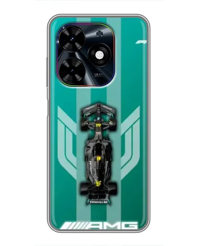Чехол для TECNO Spark Go 2024 (BG6) с картинкой «Mercedes AMG Petronas»