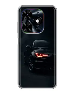 Чехол для TECNO Spark Go 2024 (BG6) с картинкой «Audi — хищный взгляд»