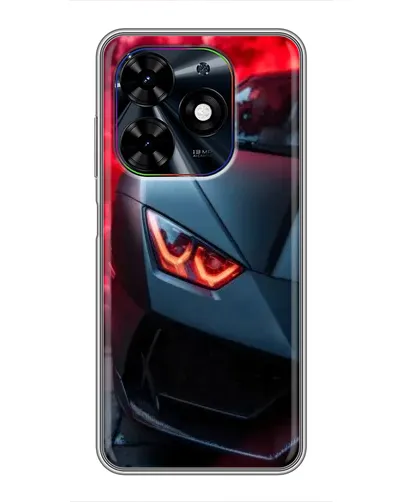 Чохол для TECNO Spark Go 2024 (BG6) з картинкою «Lamborghini червоне сяйво»