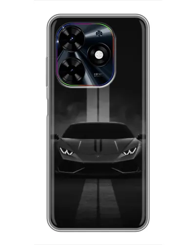 Чохол для TECNO Spark Go 2024 (BG6) з картинкою «Lamborghini симетрія доріг»