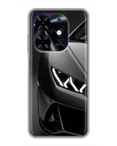 Чохол для TECNO Spark Go 2024 (BG6) з картинкою «Lamborghini фари деталізація»