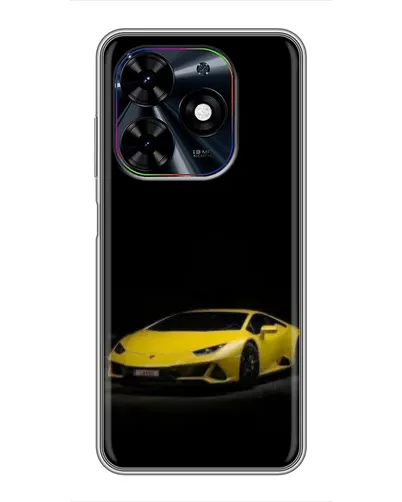 Чохол для TECNO Spark Go 2024 (BG6) з картинкою «Lamborghini жовтий акцент»