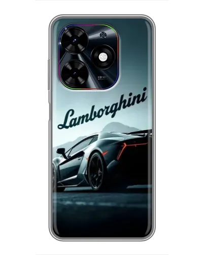 Чохол для TECNO Spark Go 2024 (BG6) з картинкою «Класичний Lamborghini надпис»