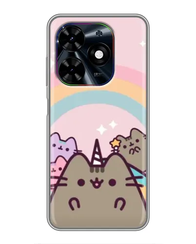 Чохол для TECNO Spark Go 2024 (BG6) з картинкою «Єдиноріг Pusheen»