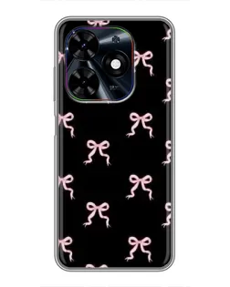 Чехол для TECNO Spark Go 2024 (BG6) с картинкой «Бант-цветок» Чехол для TECNO Spark Go 2024 (BG6) с картинкой «Бант-цветок»