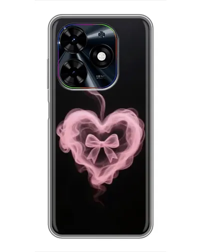 Чехол для TECNO Spark Go 2024 (BG6) с картинкой «Дымчатое сердце»