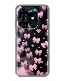 Чехол для TECNO Spark Go 2024 (BG6) с картинкой «Неоновое кружево»