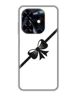 Чехол для TECNO Spark Go 2024 (BG6) с картинкой «Диагональный бант»