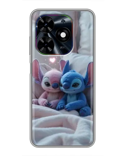 Чохол для TECNO Spark Go 2024 (BG6) з картинкою «Плюшеві Стіч Ангел» Чохол для TECNO Spark Go 2024 (BG6) з картинкою «Плюшеві Стіч Ангел»