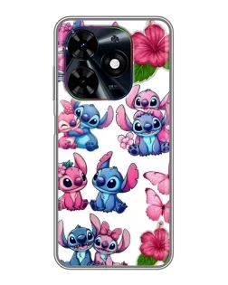 Чохол для TECNO Spark Go 2024 (BG6) з картинкою «Стікери Stitch та Angel»
