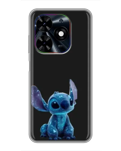 Чохол для TECNO Spark Go 2024 (BG6) з картинкою «Стіч на чорному» Чохол для TECNO Spark Go 2024 (BG6) з картинкою «Стіч на чорному»