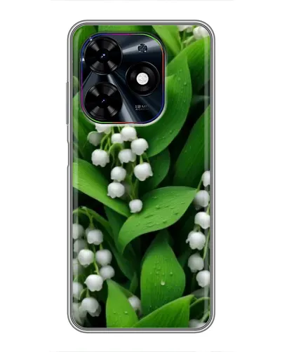 Чехол для TECNO Spark Go 2024 (BG6) с картинкой «Ландыши в зелени»