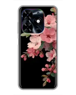 Чохол для TECNO Spark Go 2024 (BG6) з картинкою «Рожева гілка сакури»