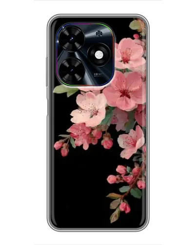 Чехол для TECNO Spark Go 2024 (BG6) с картинкой «Розовая ветка сакуры»