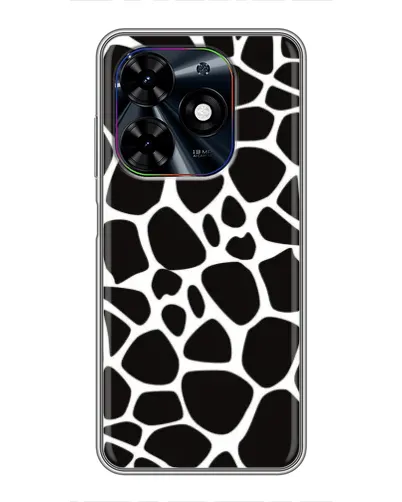 Чохол для TECNO Spark Go 2024 (BG6) з картинкою «Чорно-білий жираф»