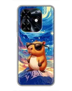 Чехол для TECNO Spark Go 2024 (BG6) с картинкой «Капибара Ван Гога» Чехол для TECNO Spark Go 2024 (BG6) с картинкой «Капибара Ван Гога»