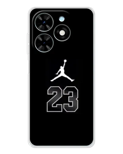 Чехол для TECNO Spark Go 2025 с картинкой «Jordan Flight 23»