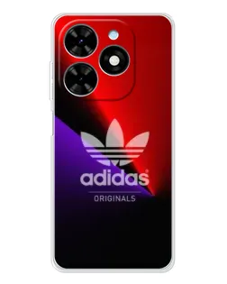 Чохол для TECNO Spark Go 2025 з картинкою «Adidas Red Neon»