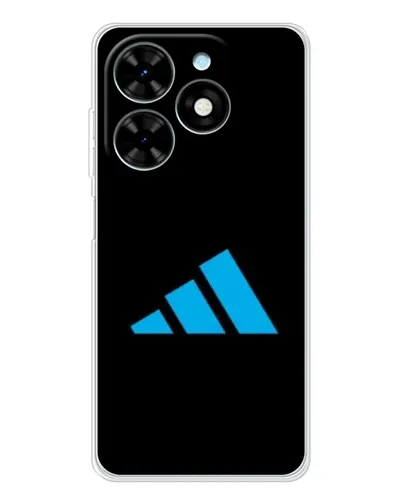 Чехол для TECNO Spark Go 2025 с картинкой «Adidas Cyan Logo» Чехол для TECNO Spark Go 2025 с картинкой «Adidas Cyan Logo»