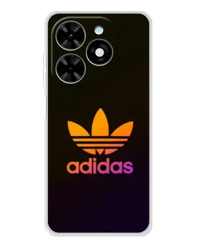 Чехол для TECNO Spark Go 2025 с картинкой «Градиент Adidas» Чехол для TECNO Spark Go 2025 с картинкой «Градиент Adidas»
