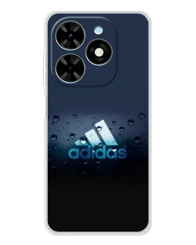 Чехол для TECNO Spark Go 2025 с картинкой «Adidas Water Drops» Чехол для TECNO Spark Go 2025 с картинкой «Adidas Water Drops»