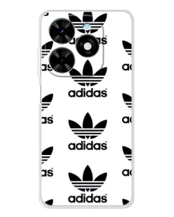 Чехол для TECNO Spark Go 2025 с картинкой «Adidas Pattern»