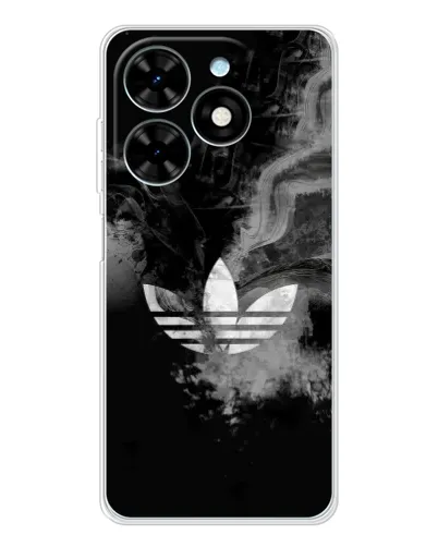 Чехол для TECNO Spark Go 2025 с картинкой «Абстрактный дым Adidas» Чехол для TECNO Spark Go 2025 с картинкой «Абстрактный дым Adidas»